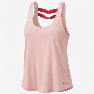 Nike Elastika Training Dri-Fit Rusty Pink Tank Top